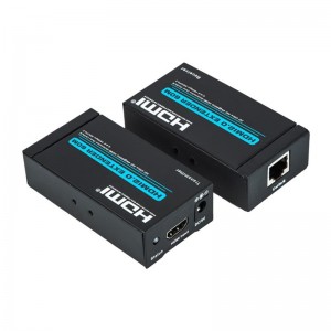 단일 cat5e \/ 6 케이블 지원 VHD HDMI 익스텐더 60m 울트라 HD 4Kx2K @ 60Hz HDCP2.2 지원