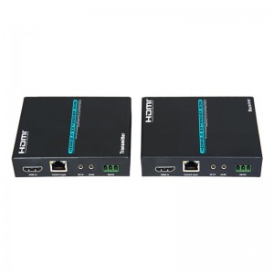 V2.0 HDMI 익스텐더 60m 단일 cat5e \/ 6 케이블 지원 4Kx2K @ 60Hz HDCP2.2 다중 수신기 캐스케이드