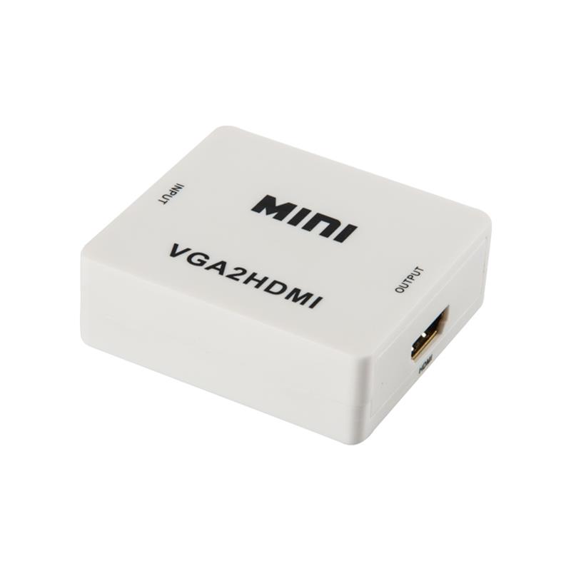 미니 VGA + 오디오 HDMI 변환기 1080P