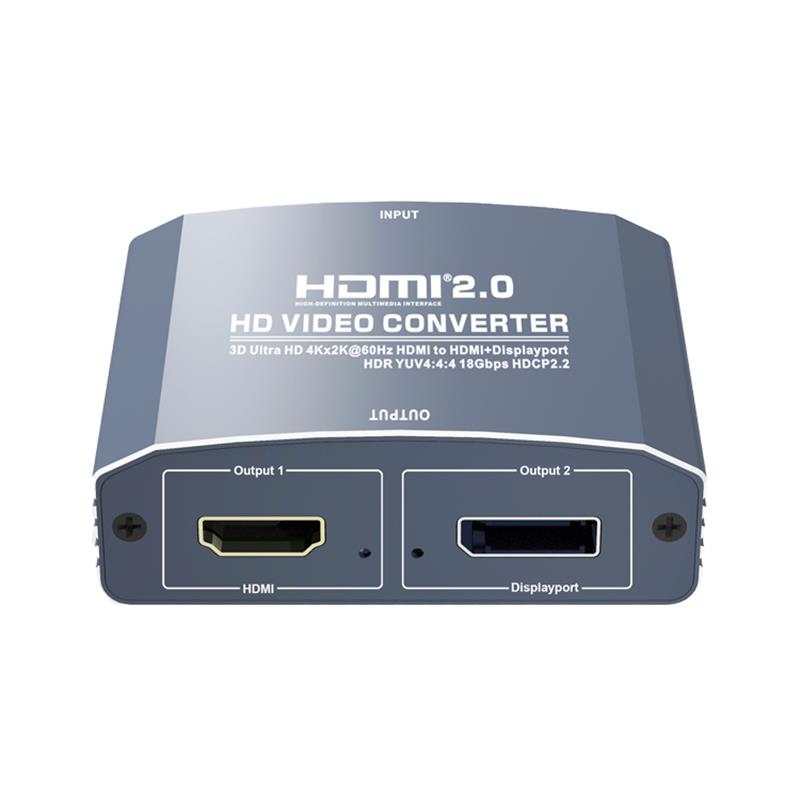 3D 울트라 HD 4Kx2K @ 60Hz HDMI-HDMI + DP 컨버터 지원 HDMI2.0 18Gbps HDR YUV4 : 4 : 4 HDCP2.2
