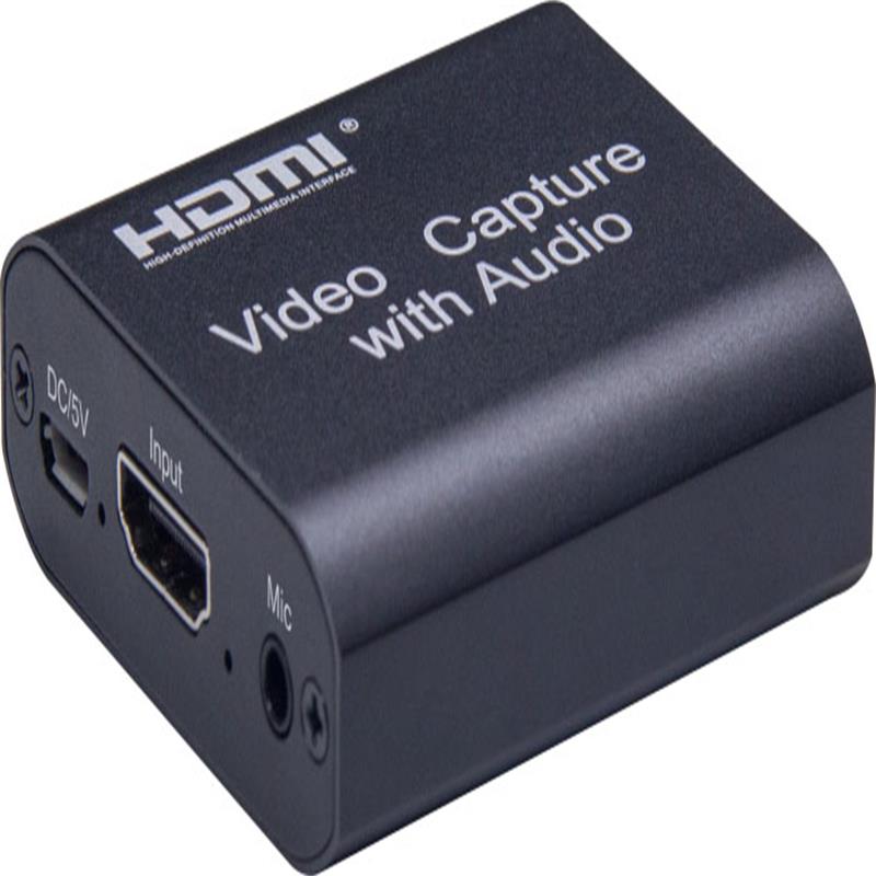V1.4 HDMI 비디오 캡처 (HDMI 루프 아웃, 3.5mm 오디오 포함)